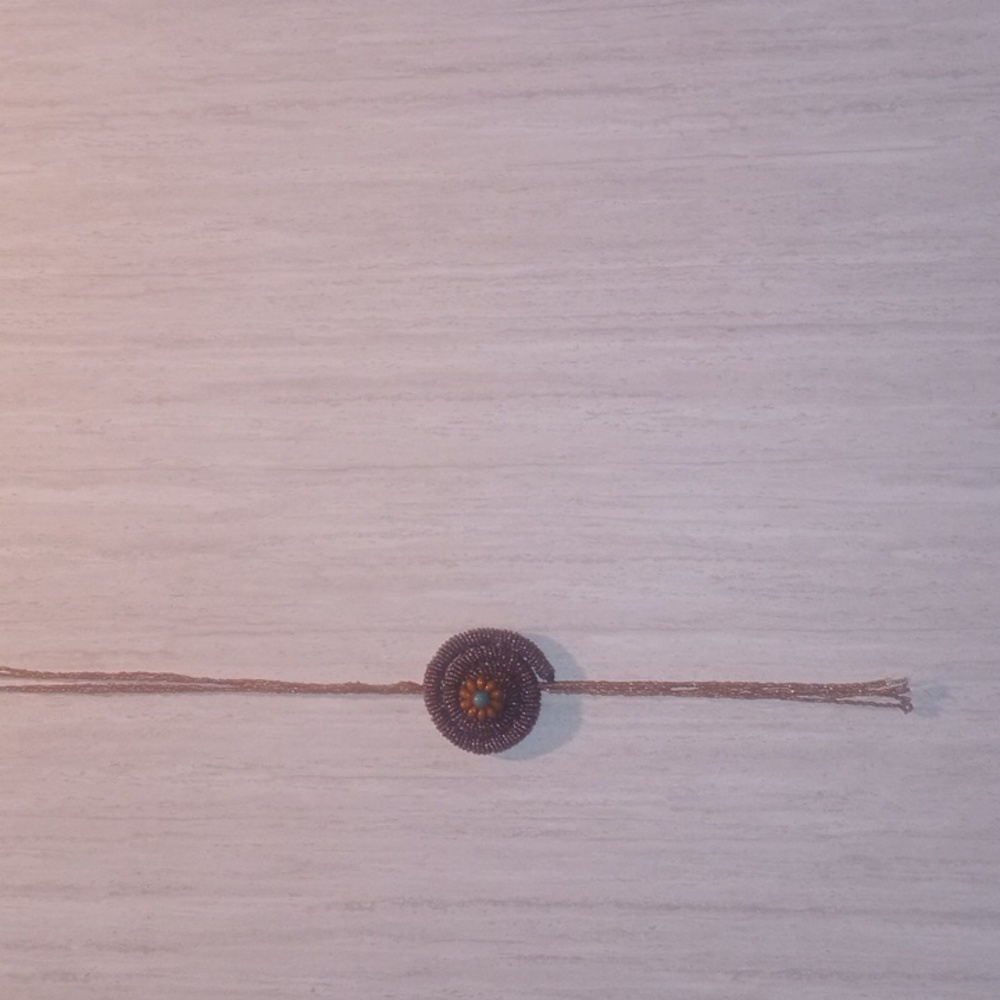 Turquoise and seashell inspired necklace